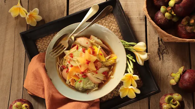 Kuliner Rujak Kuah Pindang Bali Sensasi Nikmat Dalam Satu Suapan